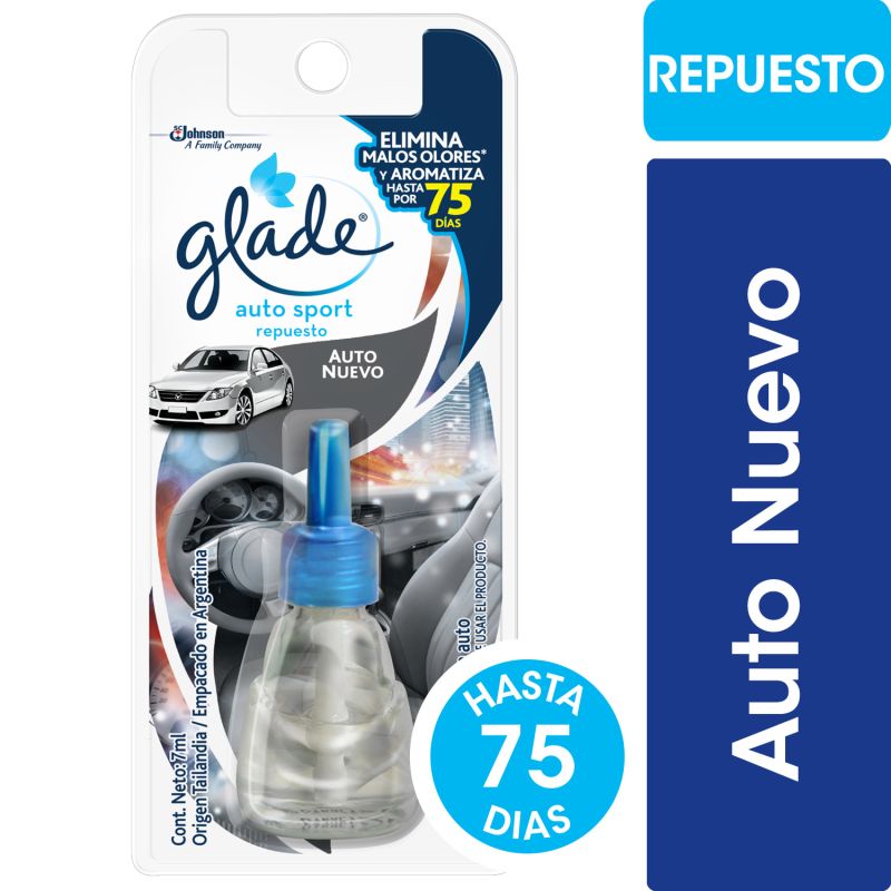 GLADE AUTO SPORT REP AUTO NUEVO X12
