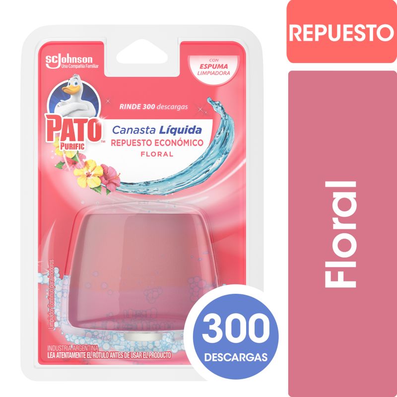 PATO CAN LÍQUIDA REP FLORAL 12X50 ML