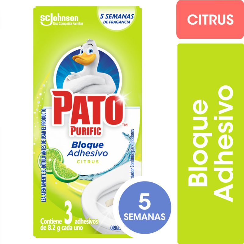 PATO Bloque Adhesivo Inod Citrus X24