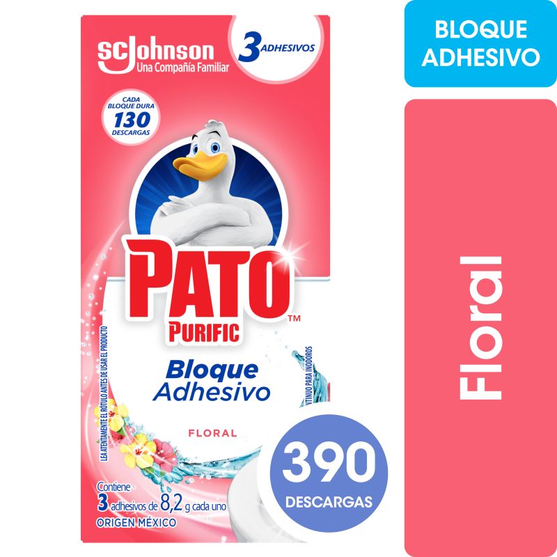 PATO Bloque Adhesivo Floral Perf. X24