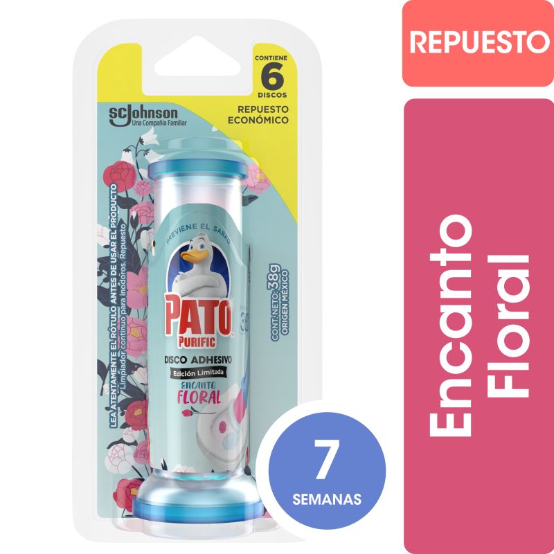 PATO Disco Adhes Enc Floral Repto 24x36ml - DIS
