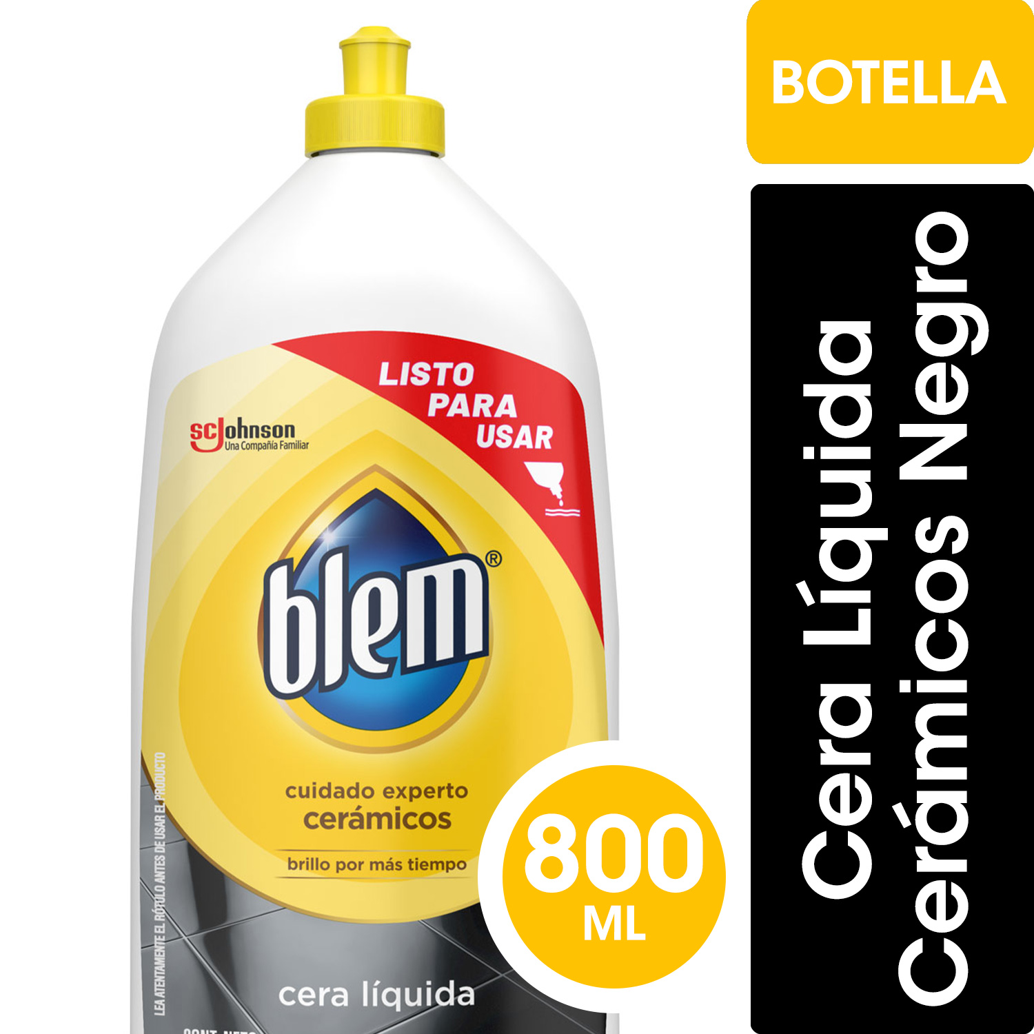 Blem Em Ceramicos Negro BT 800 ml/12 - DISC